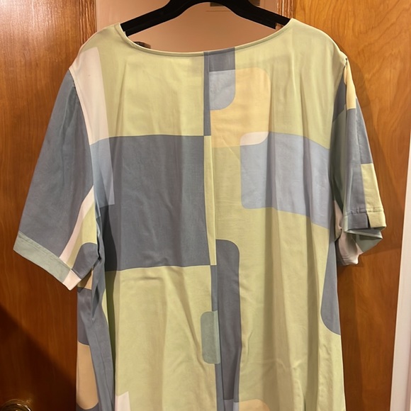 Vintage David Dart Patterned Dress - Picture 3 of 3